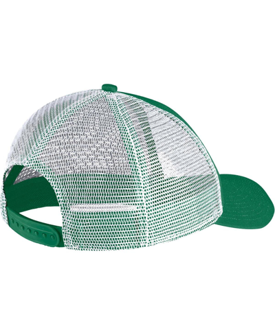 Shop Nike Men's  Green Liverpool Classic99 Trucker Snapback Hat