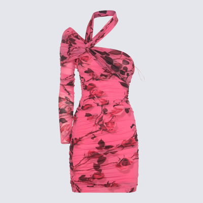 Shop Blumarine Dresses In Geranio/red Bud