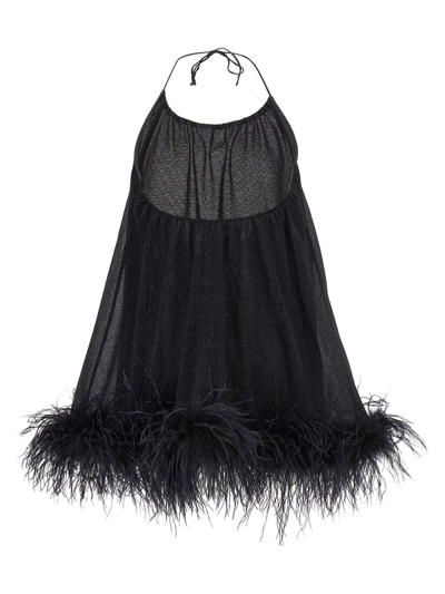 Shop Oseree Dresses In Black