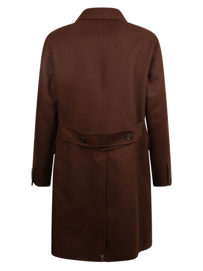 Shop Tagliatore Coats In Brown