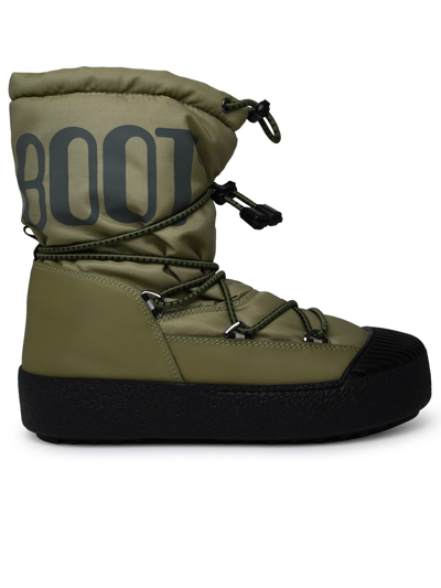 Shop Moon Boot Mtrack Polar Green Nylon Boots