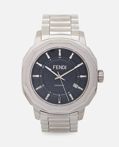 Shop Fendi Watch In Blue