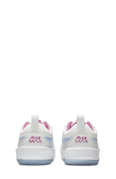 Shop Nike Kids' Air Max Motif Sneaker In White/ Fuchsia/ White/ Blue