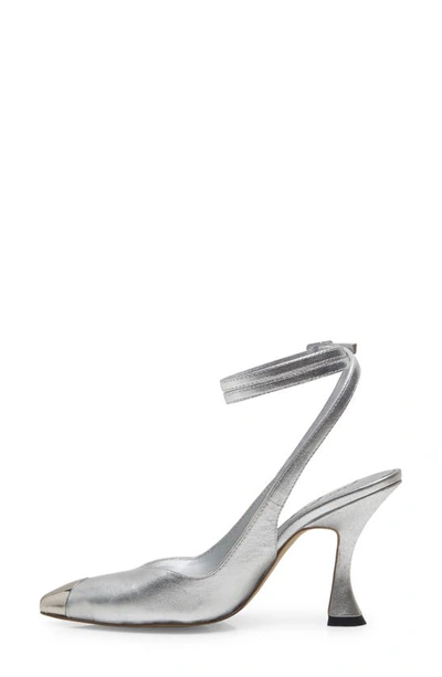 Shop Free People Jules Pointed Toe Pump In Platino