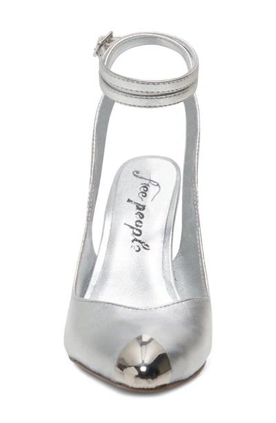 Free People Jules Pointed Toe Pump In Platino