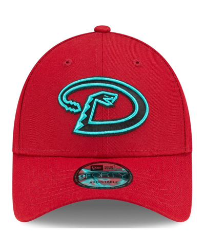 Shop New Era Men's  Red Arizona Diamondbacks Alternate The League 9forty Adjustable Hat