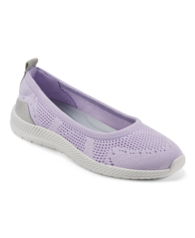 Shop Easy Spirit Women's Glitz Casual Slip-on Walking Shoes In Light Purple