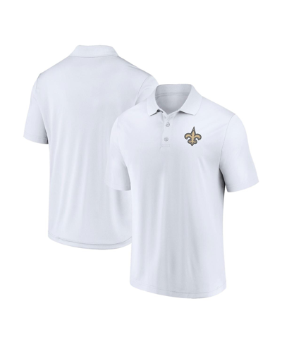 Fanatics Branded White New Orleans Saints Component Polo In White