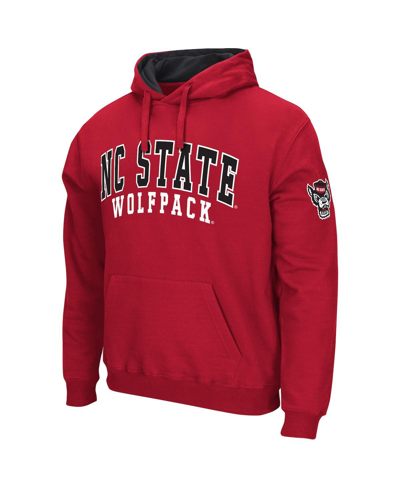 Shop Colosseum Men's  Red Nc State Wolfpack Double Arch Pullover Hoodie