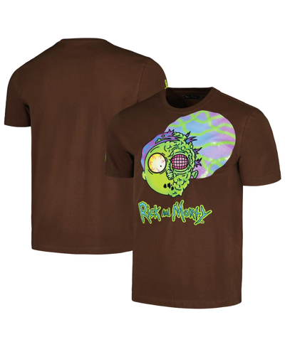 Freeze Max Men's And Women's  Brown Rick And Morty Morty T-shirt In Brown