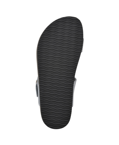 White Mountain Women's Carly Footbed Sandals In Brown,leather