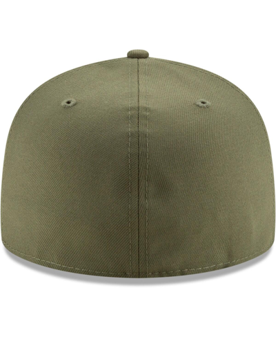 New Era Men's  Green Blank 59fifty Fitted Hat In Green