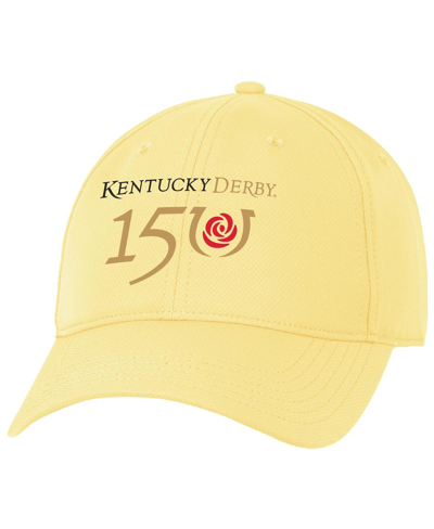 Shop Ahead Men's  Yellow Kentucky Derby 150 Frio Adjustable Hat