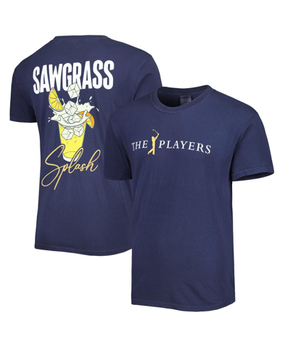 Shop Barstool Golf Men's  Navy The Players Sawgrass Splash T-shirt