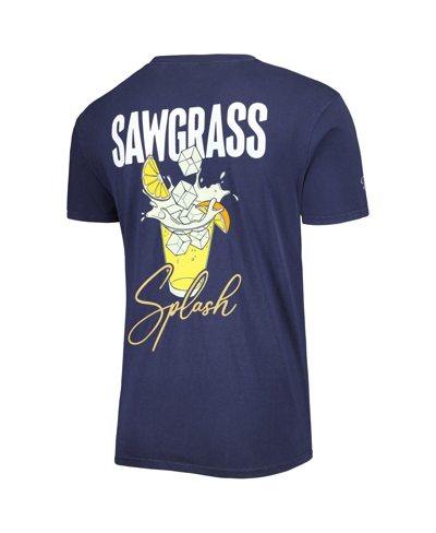 Shop Barstool Golf Men's  Navy The Players Sawgrass Splash T-shirt