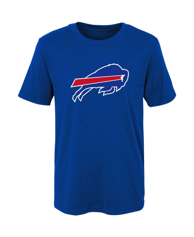 Outerstuff Kids' Big Boys Royal Buffalo Bills Primary Logo T-shirt