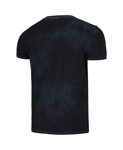 Global Merch Men's Black Distressed Stone Temple Pilots No. 4 T-shirt In Black