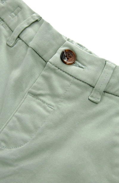Next Kids' Stretch Cotton Chinos In Green
