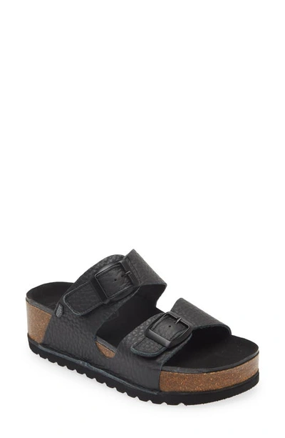 Shop On Foot 1100 Naoshima Sandal In Black