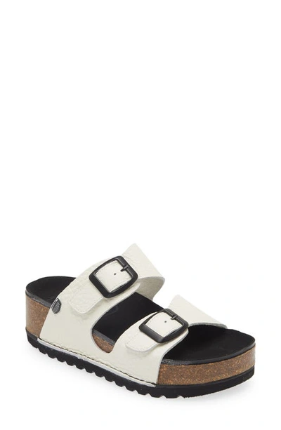 Shop On Foot 1100 Naoshima Sandal In Blanco