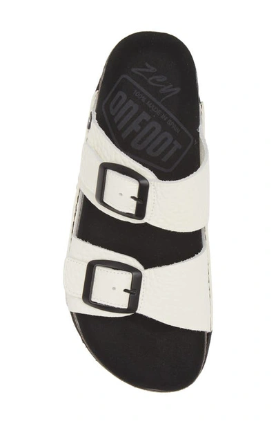 On Foot 1100 Naoshima Sandal In Blanco