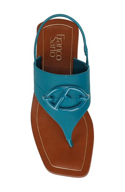 Shop Franco Sarto Emmie Slingback Sandal In Darkteal