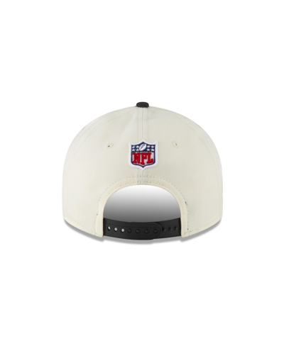 New Era Cream/black Kansas City Chiefs Super Bowl Lviii Champions Locker Room Low Profile 9fifty Ad In Cream