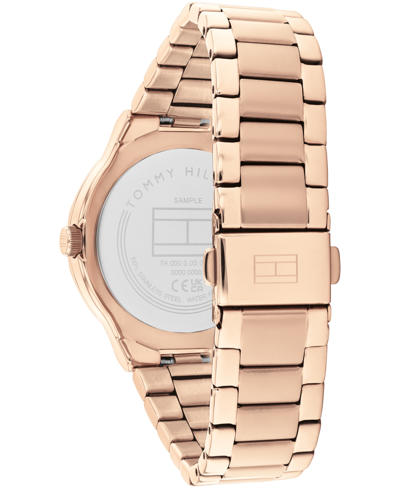 Shop Tommy Hilfiger Women's Quartz Carnation Gold-tone Stainless Steel Watch 36mm