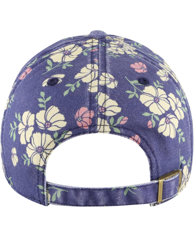47 Brand Women's ' Navy Ohio State Buckeyes Primrose Clean Up Adjustable Hat In Navy