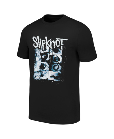 Shop Bravado Men's And Women's Black Slipknot Eyeless T-shirt