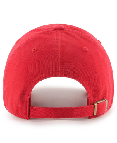47 Brand Men's ' Red Georgia Bulldogs 2023 Orange Bowl Champions Clean Up Adjustable Hat In Red