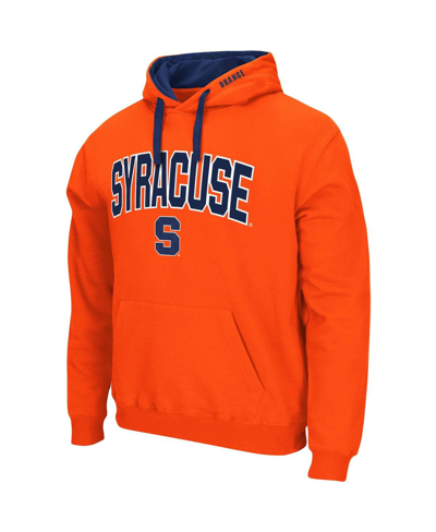 Shop Colosseum Men's  Orange Syracuse Orange Big And Tall Arch & Logo 2.0 Pullover Hoodie