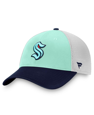 Fanatics Branded  Blue Seattle Kraken Special Edition 2.0 Trucker Adjustable Hat In Blue