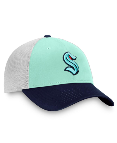 Fanatics Branded  Blue Seattle Kraken Special Edition 2.0 Trucker Adjustable Hat In Blue