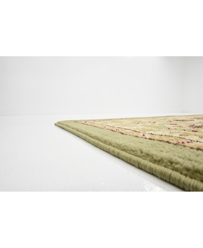Shop Bayshore Home Belvoir Blv1 8' X 8' Square Area Rug In Ivory,green