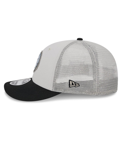 New Era Men's  Cream, Black Las Vegas Raiders 2023 Sideline Historic Low Profile 9fifty Snapback Hat In Cream,black
