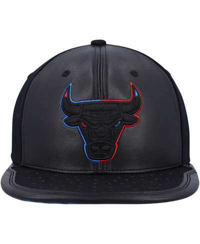 Mitchell & Ness Men's  Black Chicago Bulls Day One Snapback Hat In Black