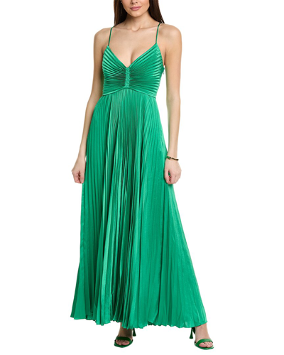 Shop A.l.c . Aries Maxi Dress In Green