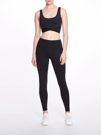 Marchesa Sloane Performance Bra In Black