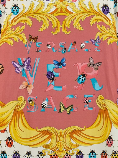Shop Versace Home La Vacanza Capsule Bathrobe Towels Multicolor
