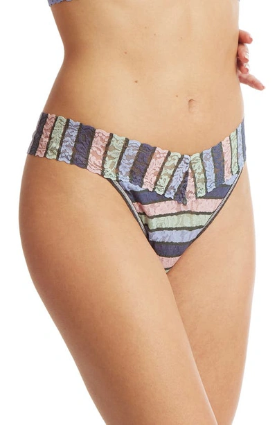 Shop Hanky Panky Print Original Rise Thong In Amalfi Coast