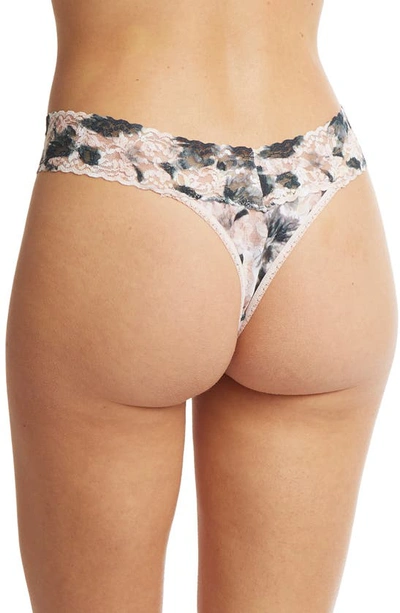 Shop Hanky Panky Print Original Rise Thong In Still Life