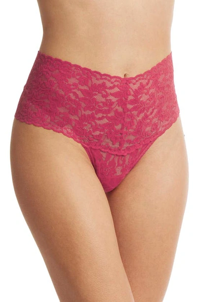 Shop Hanky Panky Retro High Waist Thong In Evening Pour