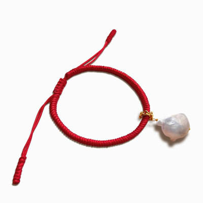 Shop Ming Yu Wang Tu Bracelet In Red