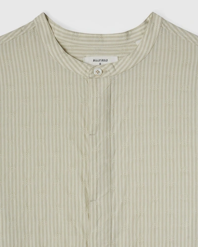 Shop Reid Blouson Sleeve Shirt In Cream