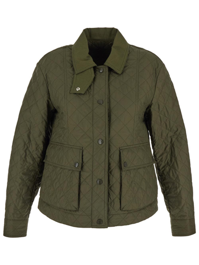 Shop Moncler Galene Jacket In Green