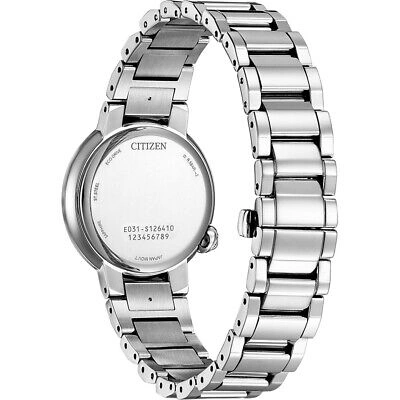 Pre-owned Citizen Silver Womens Analogue Watch Em0910-80d
