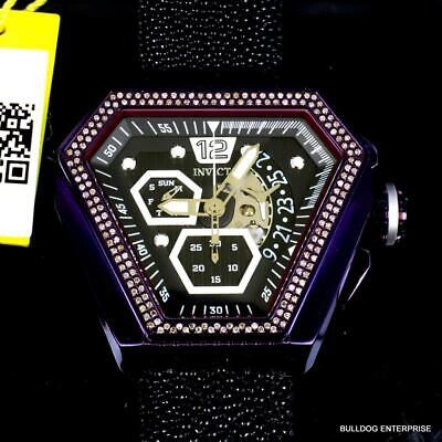 Pre-owned Invicta Speedway .76 Ctw Diamond Triangular Stingray Chrono Swiss Mvt Watch