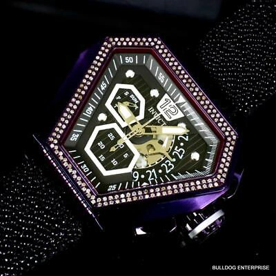 Pre-owned Invicta Speedway .76 Ctw Diamond Triangular Stingray Chrono Swiss Mvt Watch