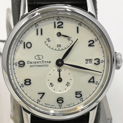 Pre-owned Orient Star Rk-aw0004s White Mechanical 24 Automatic Men's Watch In Box